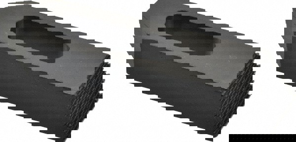 Clamp Strap: Steel, M20 Stud, Tapered Nose